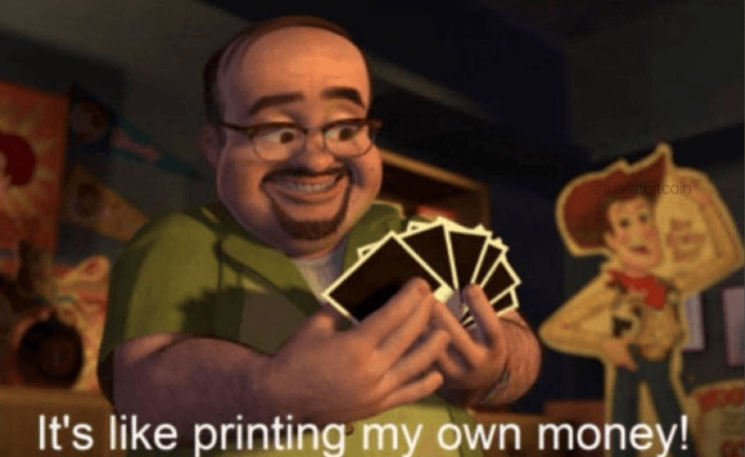 Printing my own money