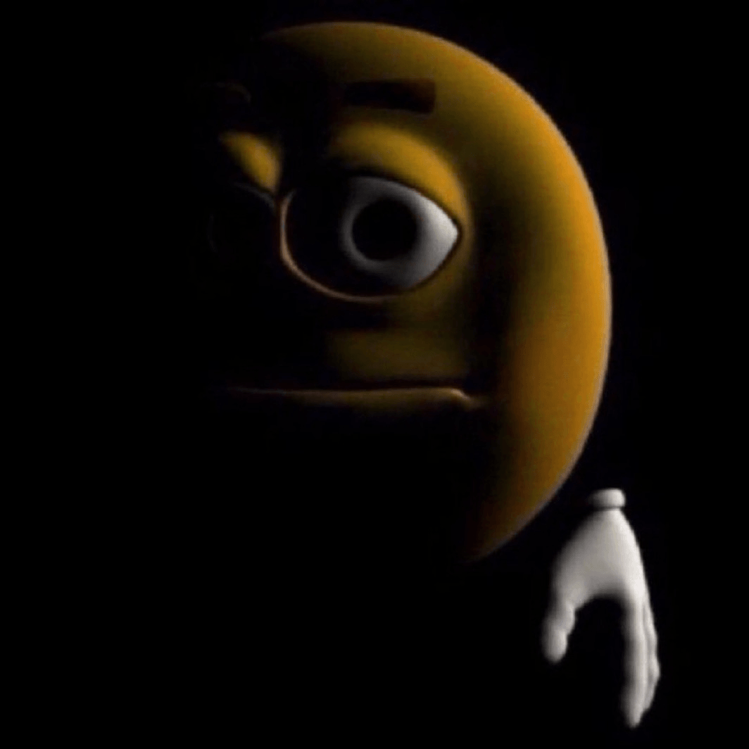 The dark emoji