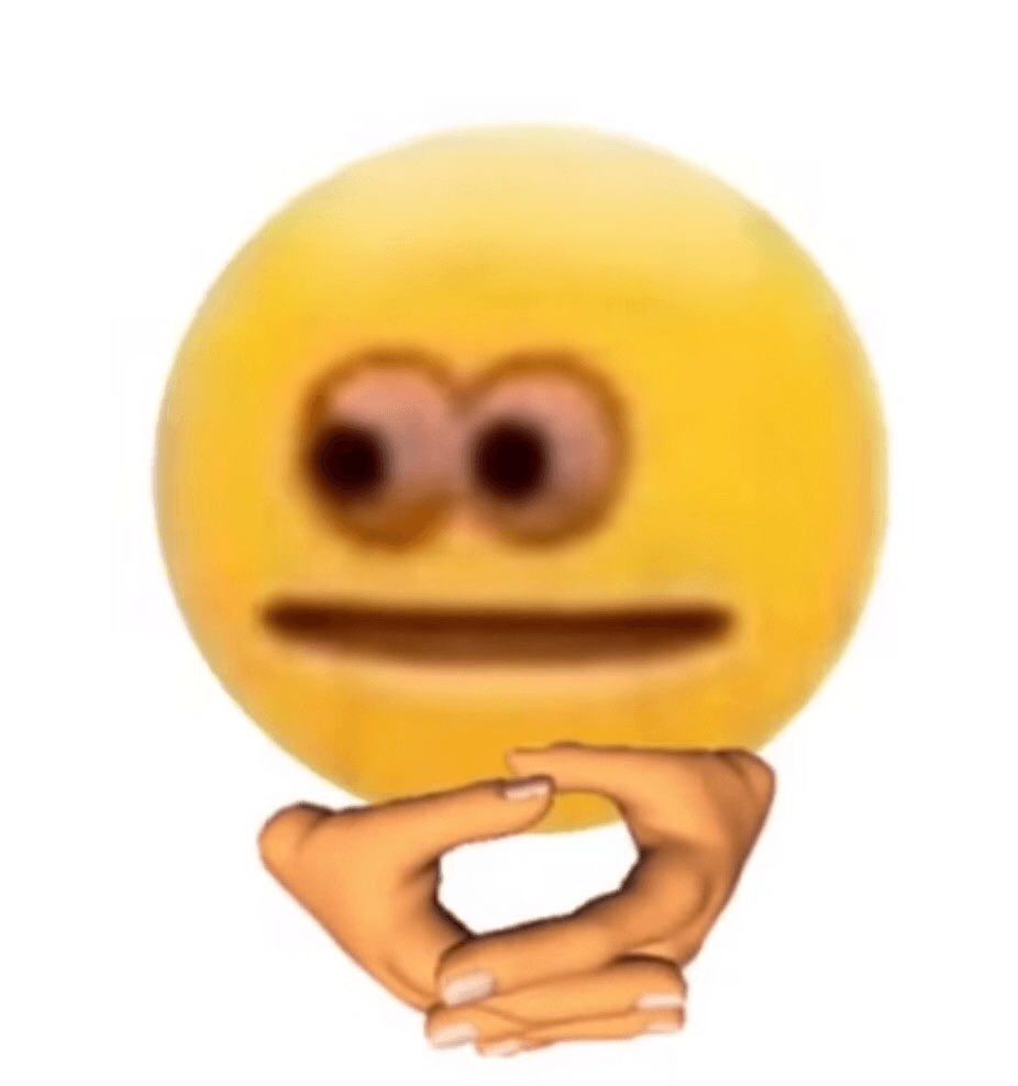 Worried emoji