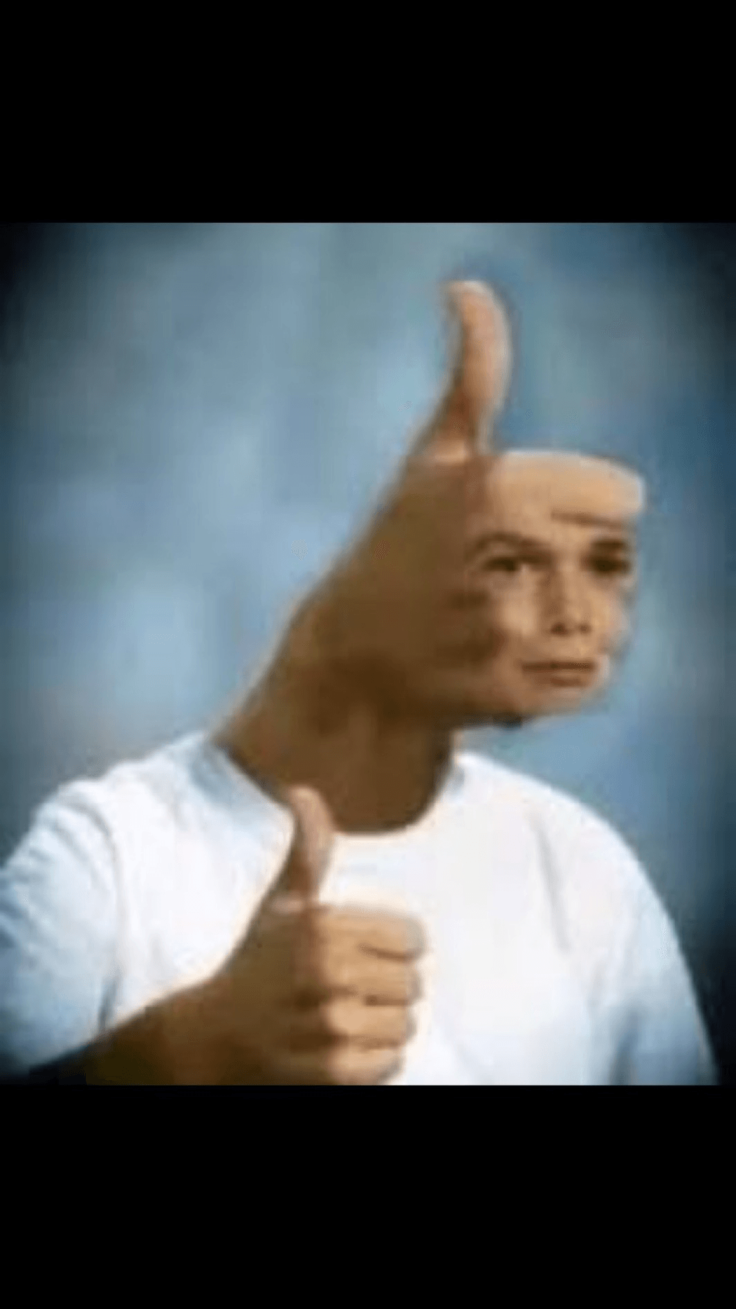 Thumb up guy