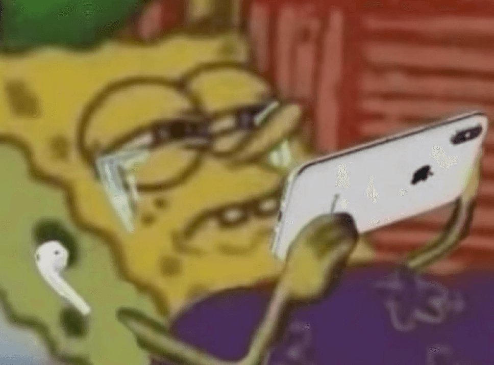 Crying Spongebob