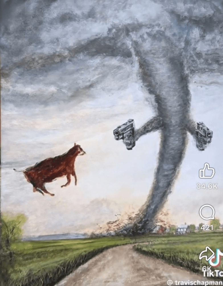 Gun tornado