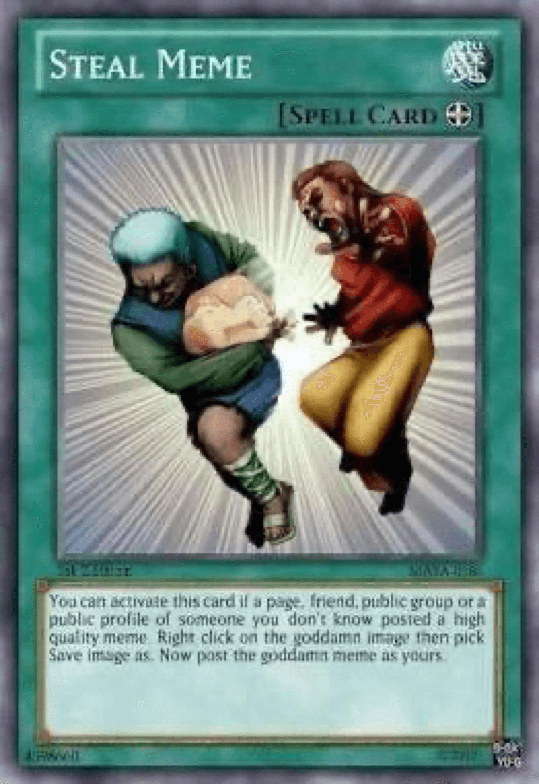 Dank meme card