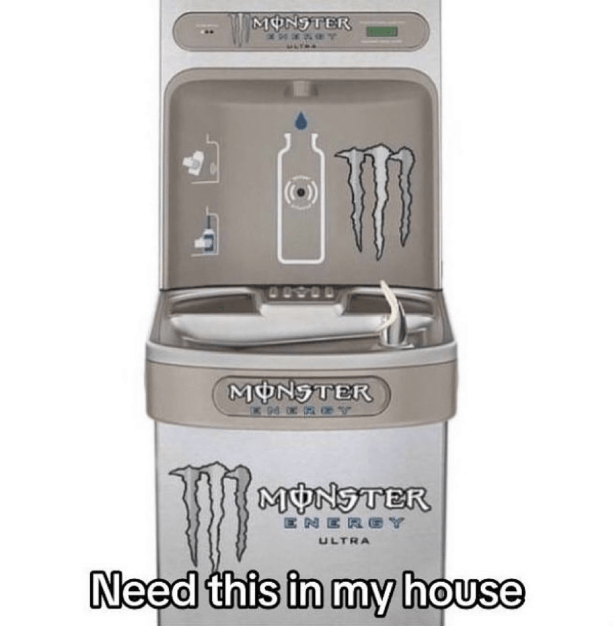 Monster Energy Fountain