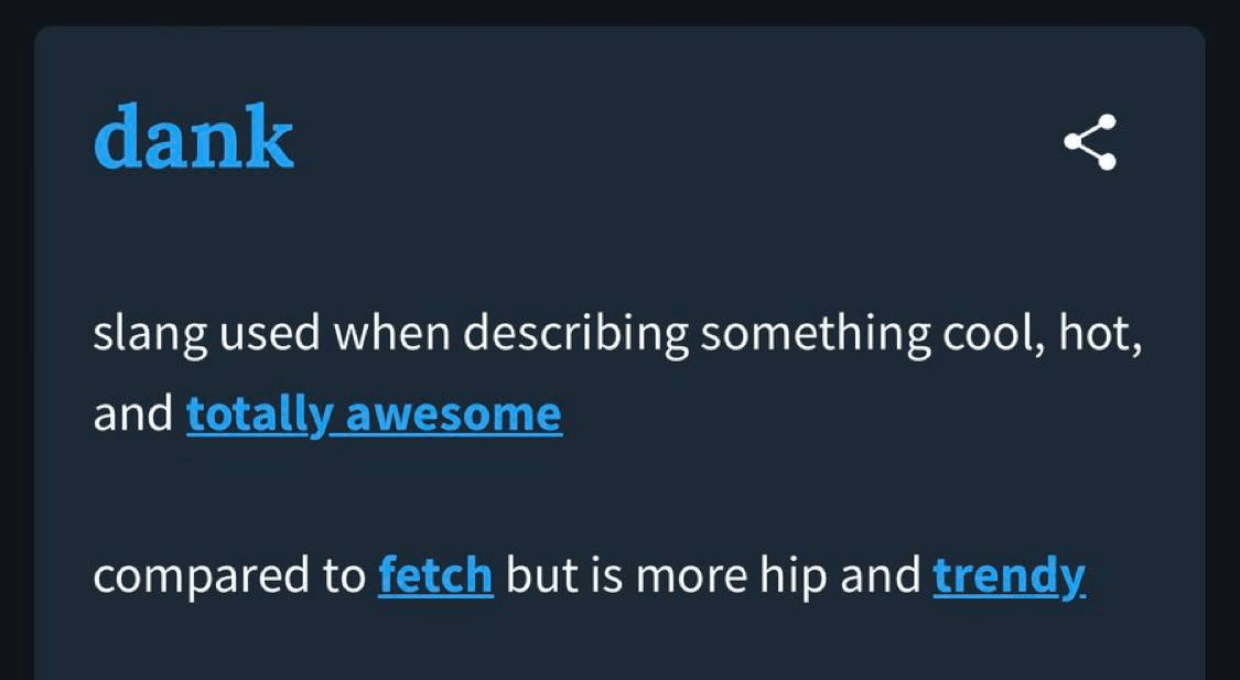 Dank definition