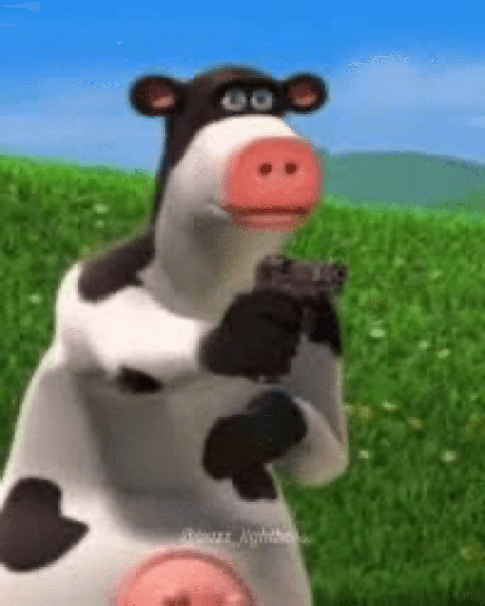 Cow holdup