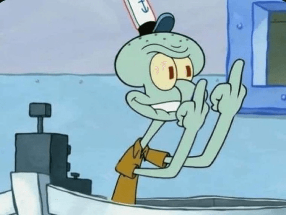Double birds squidward