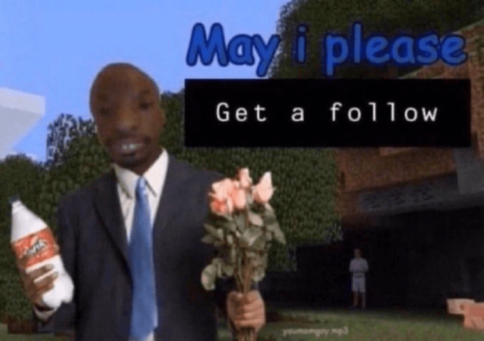May I please get a follow