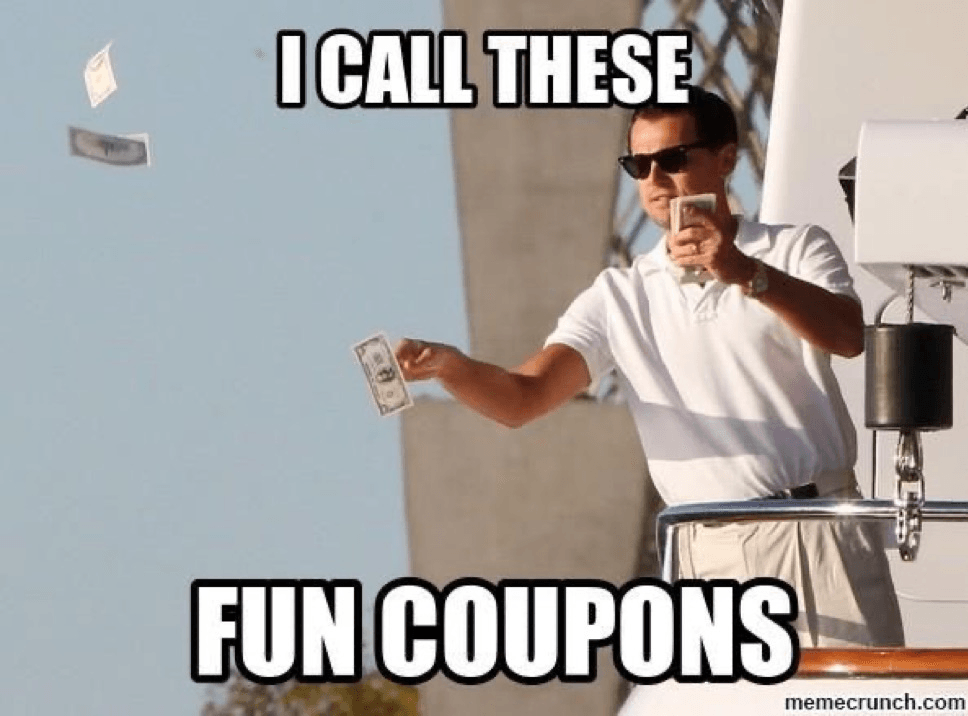 Fun coupons