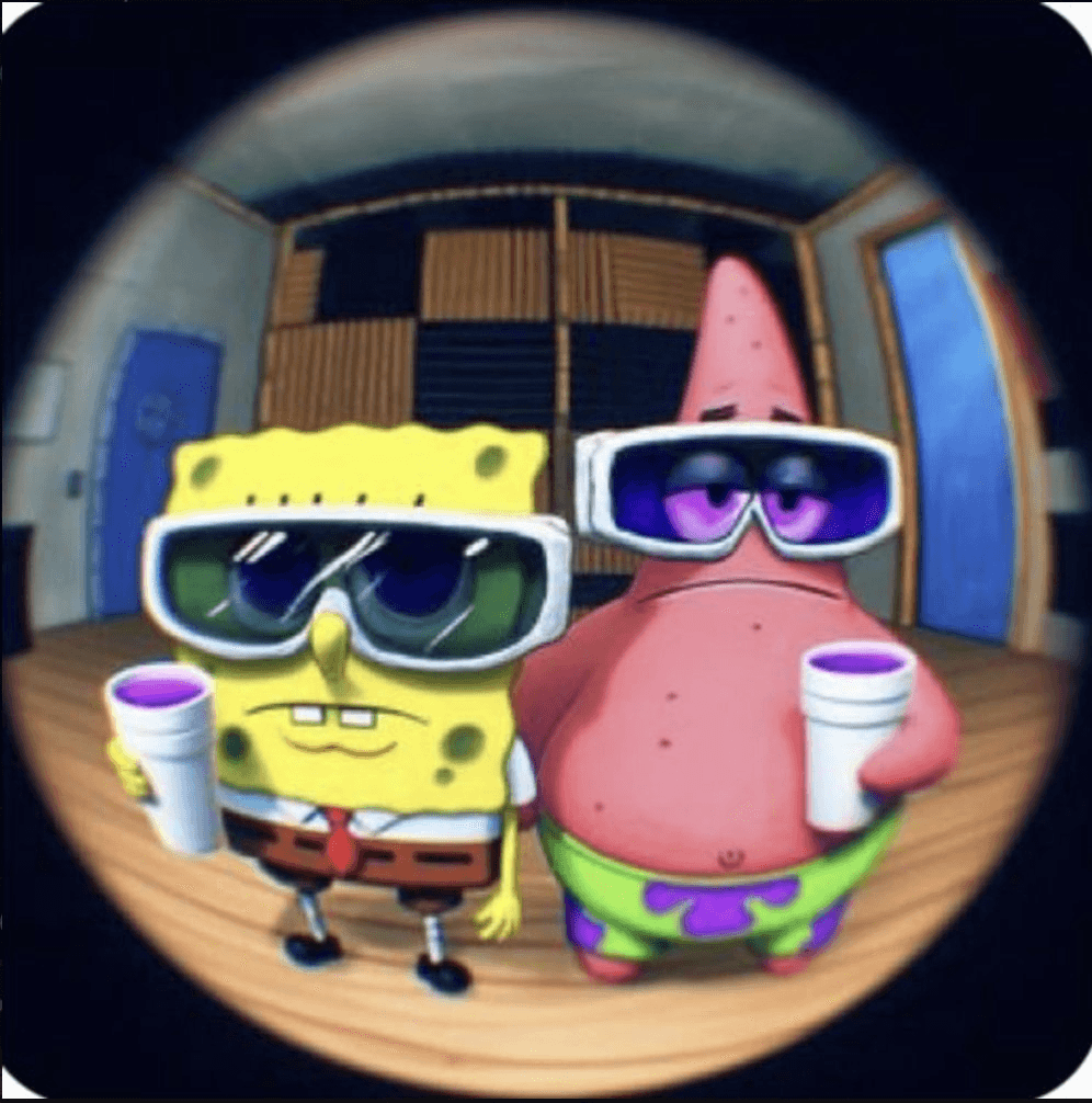 Spongebob and Patrick Lean