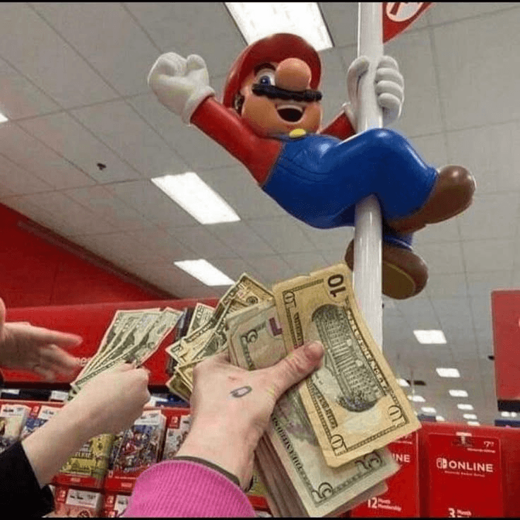 Stripper Mario